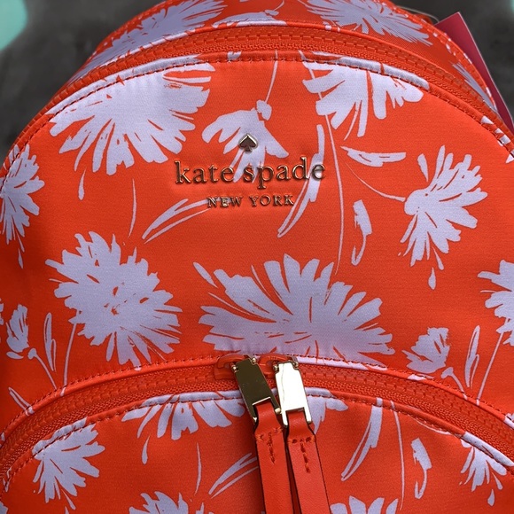 KATE SPADE MD BACKPACK Karissa Wld Blm Multi - Picture 6 of 17